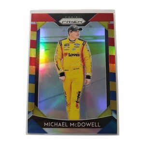 2019 Prizm Michael McDowell Rainbow Trading Card /24 Racing NASCAR Rare